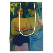 Paul Gauguin - Twee Tahitiaanse vrouwen Medium Cadeauzakje (Achterkant)