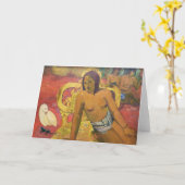 Paul Gauguin - Vairumati Kaart (Gele Bloem)