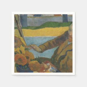 Paul Gauguin Vincent van Gogh schilderij zonnebloe Servet