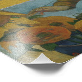Paul Gauguin - Vincent van Gogh schildert zonneblo Foto Afdruk (Hoek)