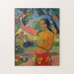 Paul Gauguin - Vrouw met een vrucht Legpuzzel