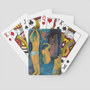 Paul Gauguin - Waar komen we vandaan? Pokerkaarten