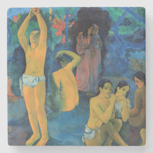 Paul Gauguin - Waar komen we vandaan? Stenen Onderzetter