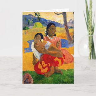 Paul Gauguin - Wanneer ga je trouwen? Kaart