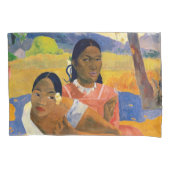 Paul Gauguin - Wanneer ga je trouwen? Kussensloop (Voorkant)