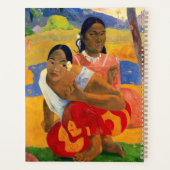 Paul Gauguin - Wanneer ga je trouwen? Planner (Achterkant)