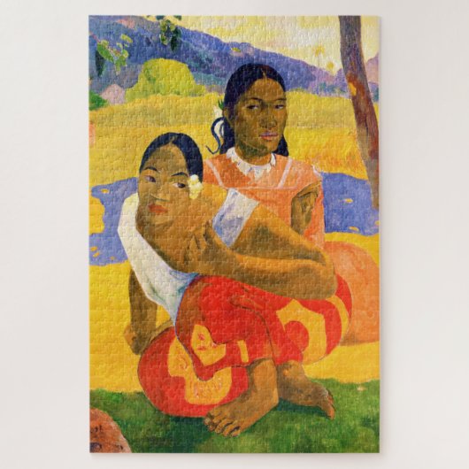 Paul Gauguin "When will you marry?" Legpuzzel (Verticaal)
