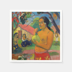 Paul Gauguin - Woman Holding a Fruit Servet