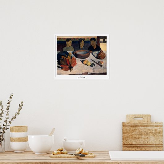 Paul Gauguin Zedign Art Poster #151 (Keuken)