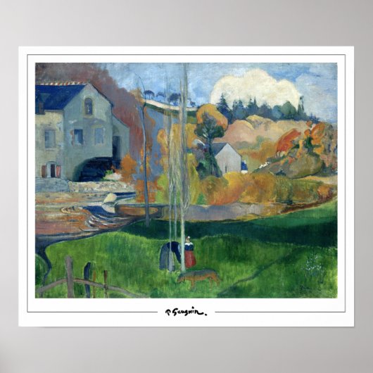 Paul Gauguin Zedign Art Poster #212 (Voorkant)