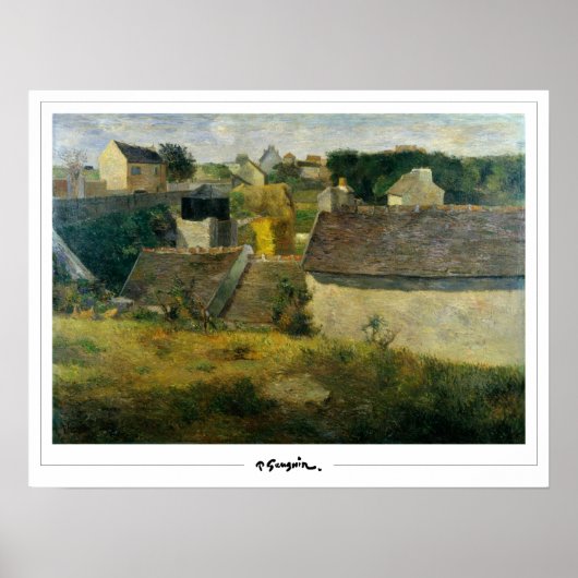 Paul Gauguin Zedign Art Poster #27 (Voorkant)