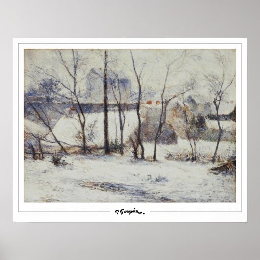 Paul Gauguin Zedign Art Poster #348 (Voorkant)