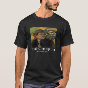 Paul Gauguin Zelfportret Hoed Kunst Grafisch Vinta T-shirt