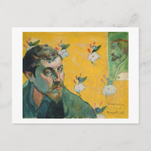 Paul Gauguin Zelfportret, Les Miserables,1888 Briefkaart