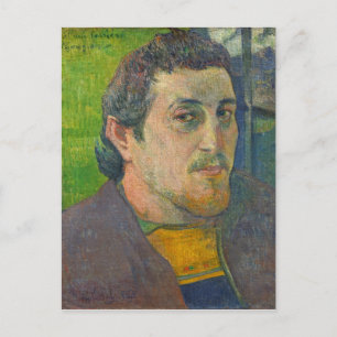 Paul Gauguin Zelfportret voor Carriere Briefkaart