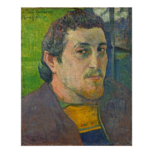 Paul Gauguin   Zelfportret voor Carriere Perfect Poster
