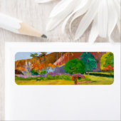 Paul Gauguin's beroemde schilderij uit het Tahitia Etiket (Insitu)