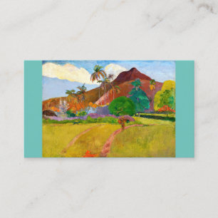 Paul Gauguin's beroemde schilderij uit het Tahitia Visitekaartje