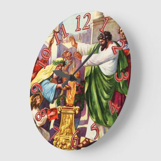 paul guérit un homme boiteux à l' horloge de lystr (Angle)