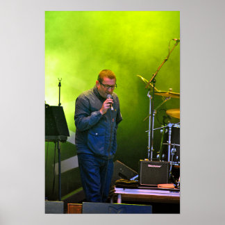 Paul Heaton treedt live op in concert Poster