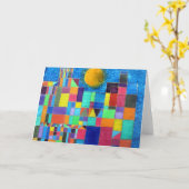 Paul Klee 1 carte de voeux (Fleur jaune)