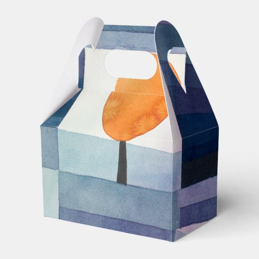 Paul Klee Abstract Tree Blue Painting Bedankdoosjes (Voorkant Zijde)