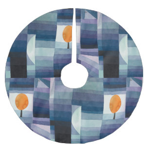 Paul Klee Abstract Tree Blue Painting Kerstboom Rok