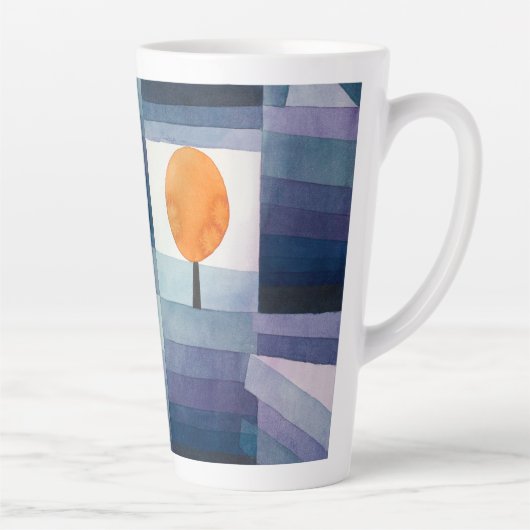 Paul Klee Abstract Tree Blue Painting Latte Mok (Rechts)