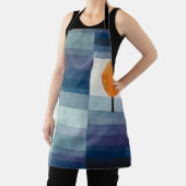 Paul Klee Abstract Tree Blue Painting Schort (Insitu)