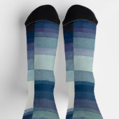 Paul Klee Abstract Tree Blue Painting Sokken (Top)