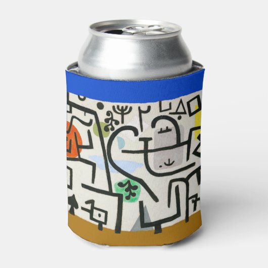 Paul Klee Abstracte Expressionist Rich Harbour Blikjeskoeler (Blikje Voorkant)