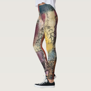 Paul Klee Abstracte Kunst Cubisme Leggings
