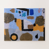 Paul Klee Abstracte schilderende moderne kunst Legpuzzel (Horizontaal)