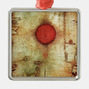 Paul Klee Ad Marginem Painting Metalen Ornament