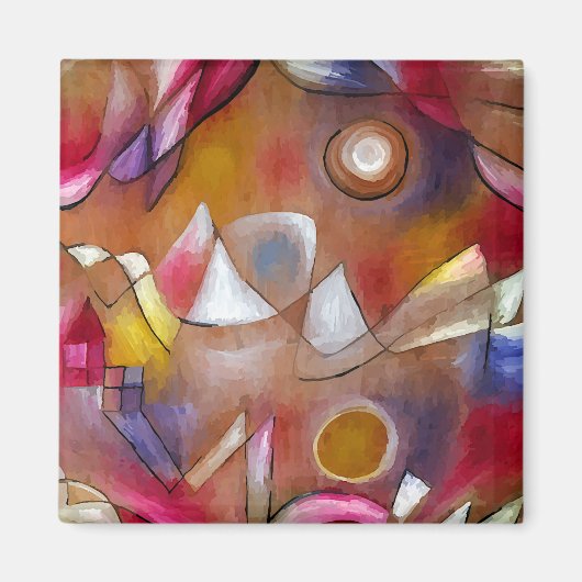 Paul Klee Arctic Dew Magneet (Voorkant)