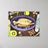 Paul Klee - Aroundfish, Canvas Afdruk (Voorkant)