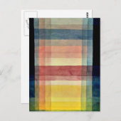 Paul Klee art: Architectuur van de Plain Briefkaart (Voorkant / Achterkant)