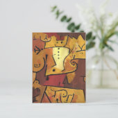 Paul Klee Art Briefkaart (Staand voorkant)