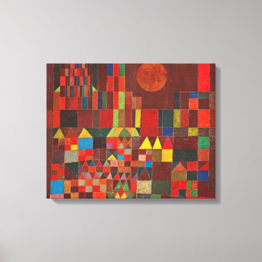 Paul Klee Art Canvas Afdruk (Voorkant)