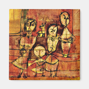 Paul Klee Art: Kinderen en honden Magneet