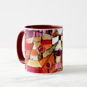 Paul Klee art - Ose Garden schilderij van Klee Mok (Voorkant links)