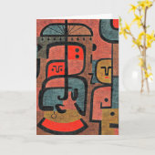 Paul Klee artwork, Exotics Kaart (Gele Bloem)