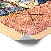 Paul Klee artwork, woedend landschap Poster (Hoek)