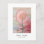 Paul Klee, Blossoming - Moderne Abstracte kunst Briefkaart (Voorkant)