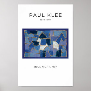 Paul Klee, Blue Night - Modern Abstracte Art Poster