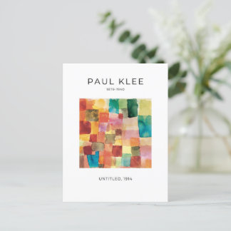 Paul Klee, Carte postale Colorful Modern Art Abstr