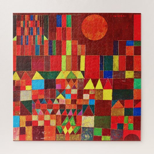 Paul Klee “ Castle and Sun ” Legpuzzel (Verticaal)