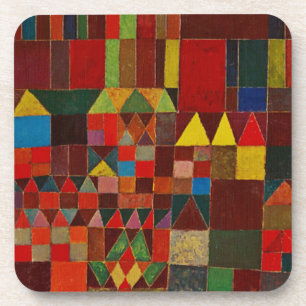 Paul Klee Castle en Sun Bier Onderzetter