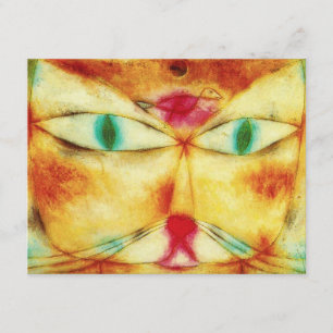 Paul Klee Cat en Bird Invitations Kaart