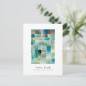 Paul Klee, Colorful Modern Abstract Art Briefkaart (Staand voorkant)